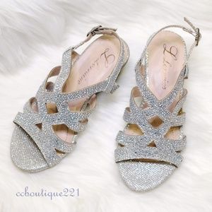 L LORRAINE girl dress sandal